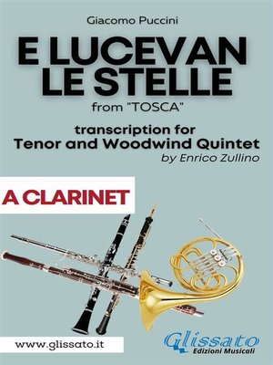 cover image of E lucevan le stelle--Tenor & Woodwind Quintet (A Clarinet part)
